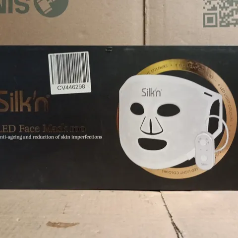 BOXED SILK'N LED FACE MASK 100 ANTI-AGEING DEVICE
