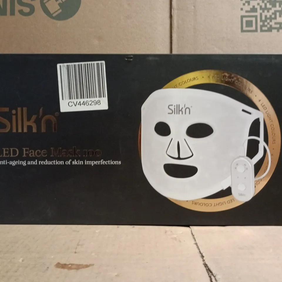 BOXED SILK'N LED FACE MASK 100 ANTI-AGEING DEVICE