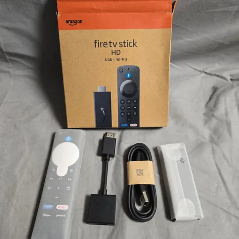 AMAZON FIRE TV STICK HD WITH REMOTE – BOXED, 8 GB, WI‑FI 5