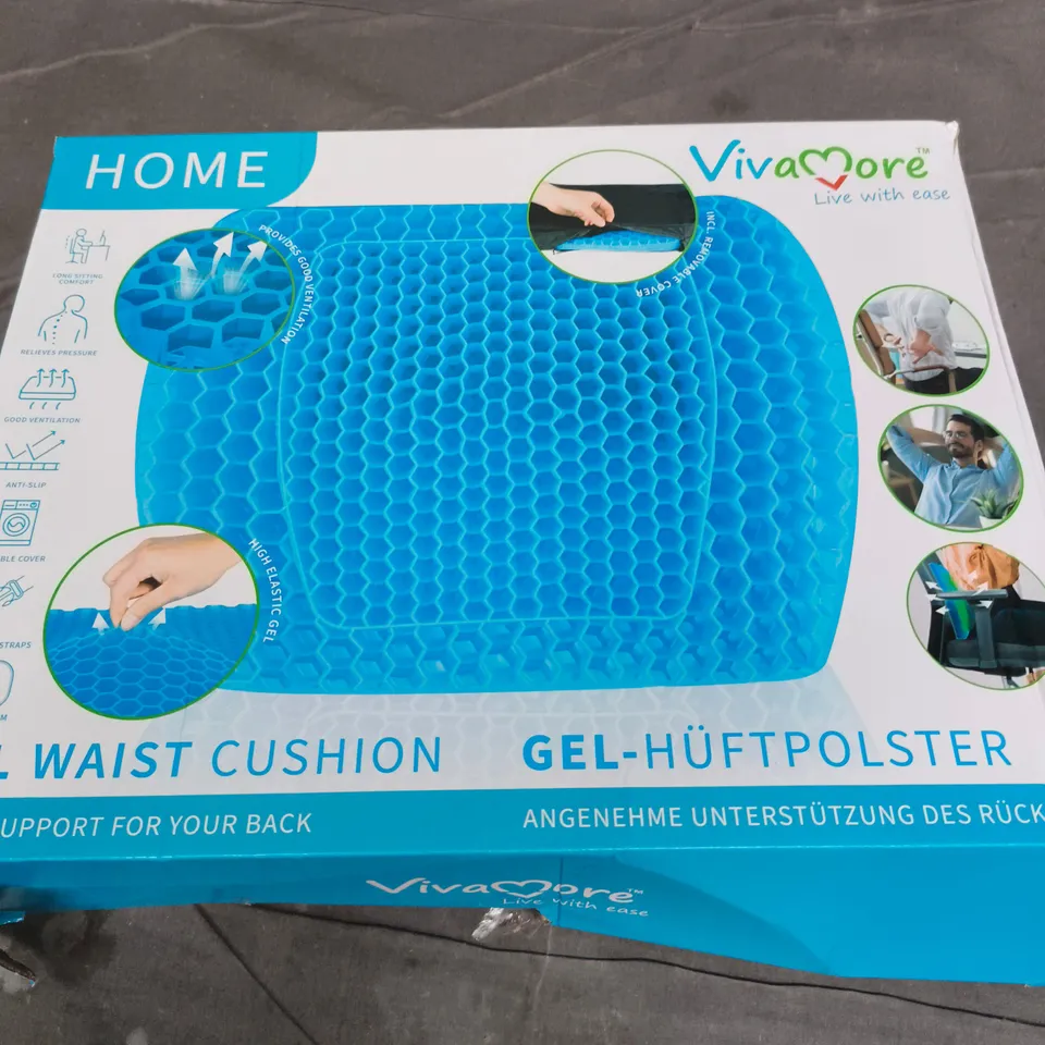 VIVAMORE GEL WAIST CUSHION – HIP/BACK SUPPORT