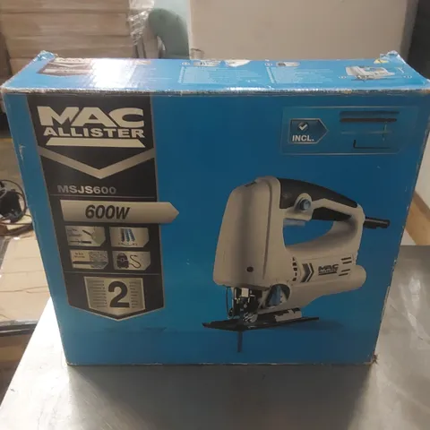 BOXED MAC ALLISTER 600W MSJS600 JIGSAW