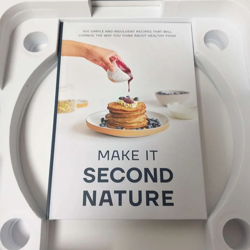 BOXED SECOND NATURE BLUETOOTH SCALES AND RECIPE BOOK