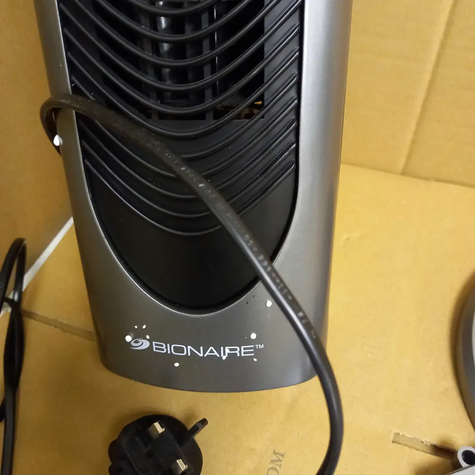 BIONAIRE OSCILLATING TOWER FAN - COLLECTION ONLY