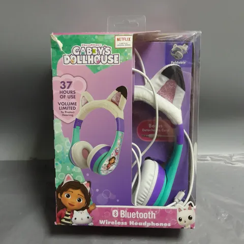 BOXED DREAMWORKS GABBYS DOLLHOUSE KIDS BLUETOOTH WIRELESS HEADPHONES