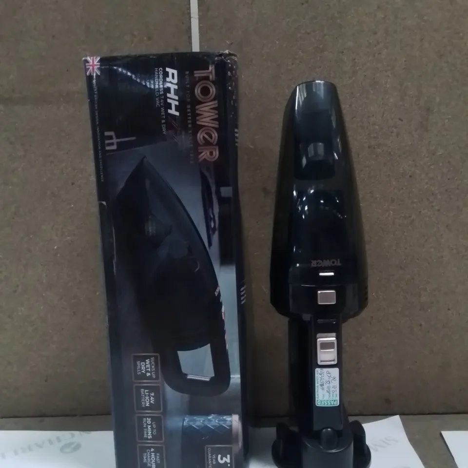 BOXED TOWER HANDHELD VAC