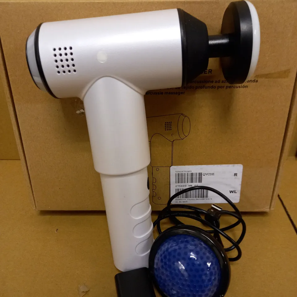 HOMEDICS THERMAL PRO DEEP TISSUE PERCUSSION MASSAGER