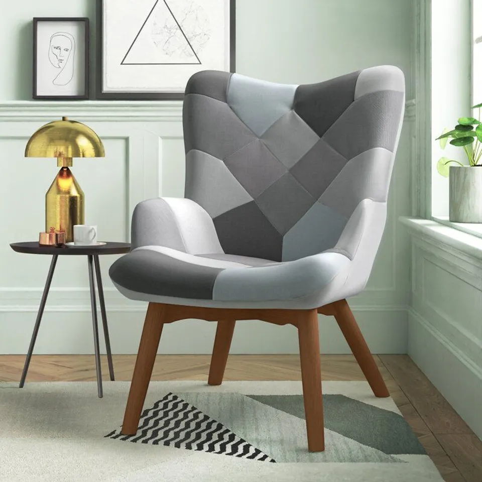 BOXED JAMARI LOUNGER CHAIR