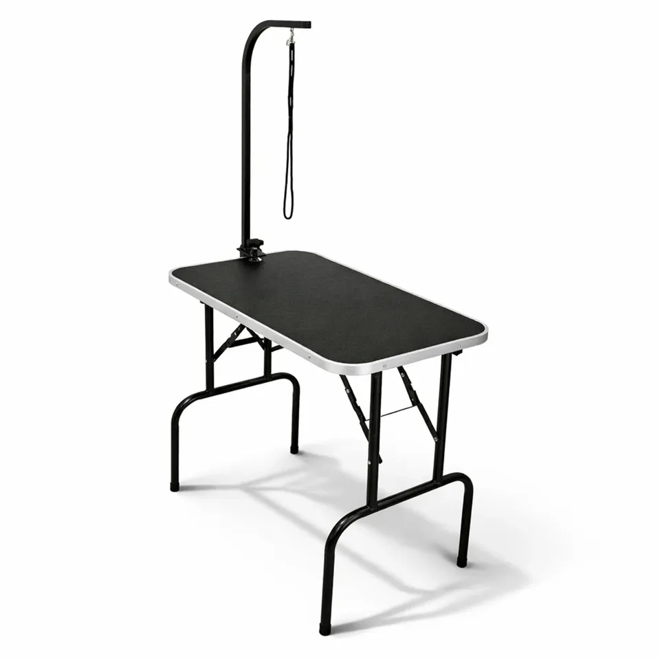 OYPLA 30" HEAVY DUTY FOLDING DOG GROOMING TABLE ADJUSTABLE PORTABLE
