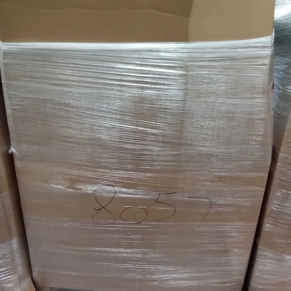 PALLET OF ASSORTED ITEMS INCLUDING DONYER POWER ELECTRICAL CONVECTOR HEATER, DRIPEX MAKEUP MIRROR, CJOY 52" CEILING FAN, 4FT FOLDING TABLE, CLOTHES RAIL