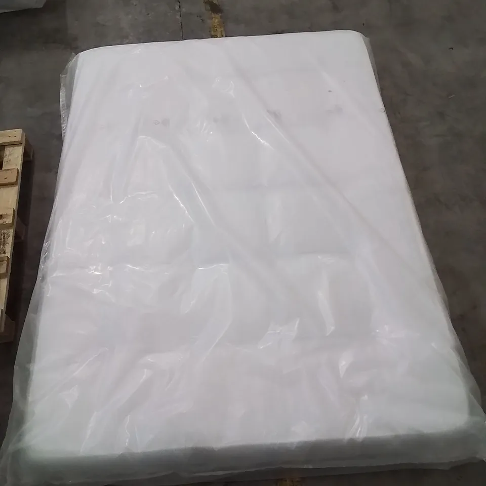 QUALITY BAGGED DOUBLE 135CM AIRSPRUNG LUXURY QUILTED MEDIUM MATTRESS