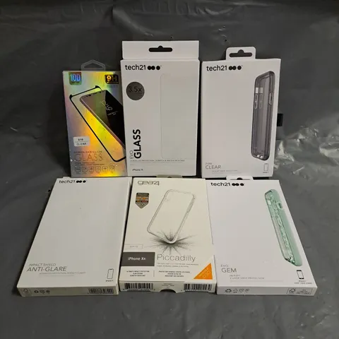 BOX OF APPROXIMATELY 150 ASSORTED PHONE CASES AND SCREEN PROTECTORS