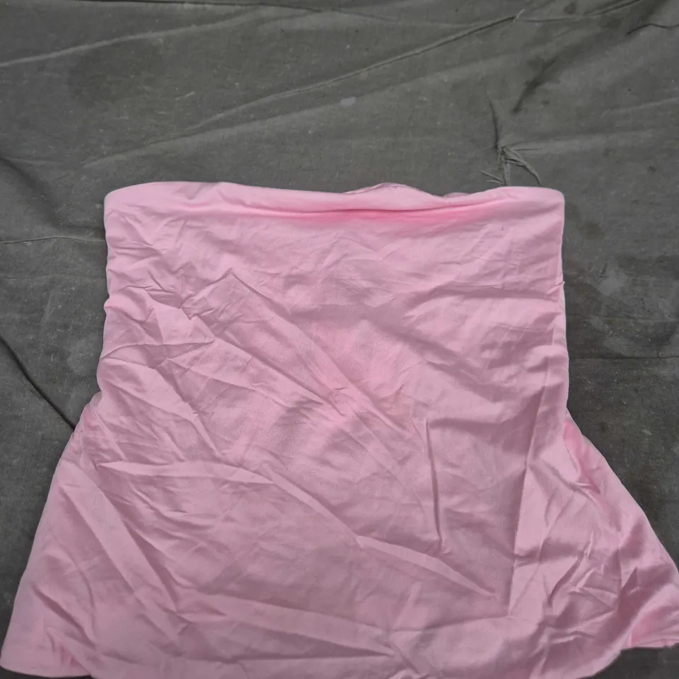 BERSHKA PINK WOMEN'S TANK TOP - SIZE L (MEX L 30)
