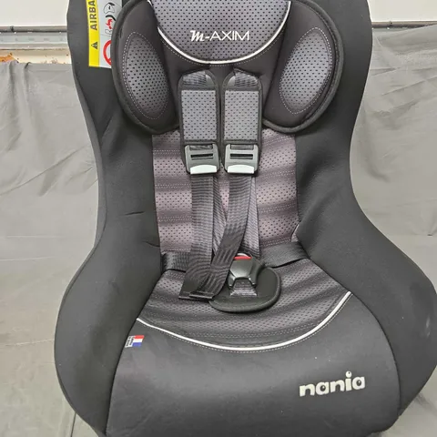 BOXED NANIA MAXIM GR 0-1 CAR SEAT - 0-18KG - COLLECTION ONLY 