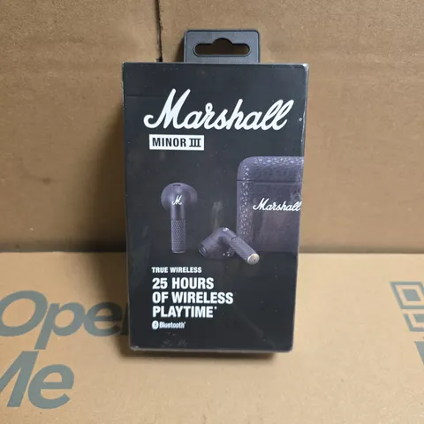SEALED MARSHALL MINOR 3 TWS EARBUDS