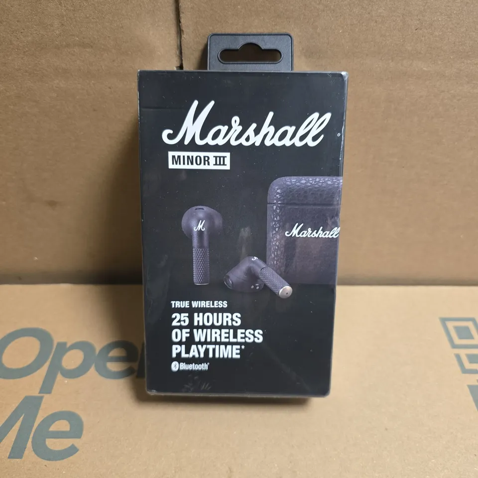 SEALED MARSHALL MINOR 3 TWS EARBUDS