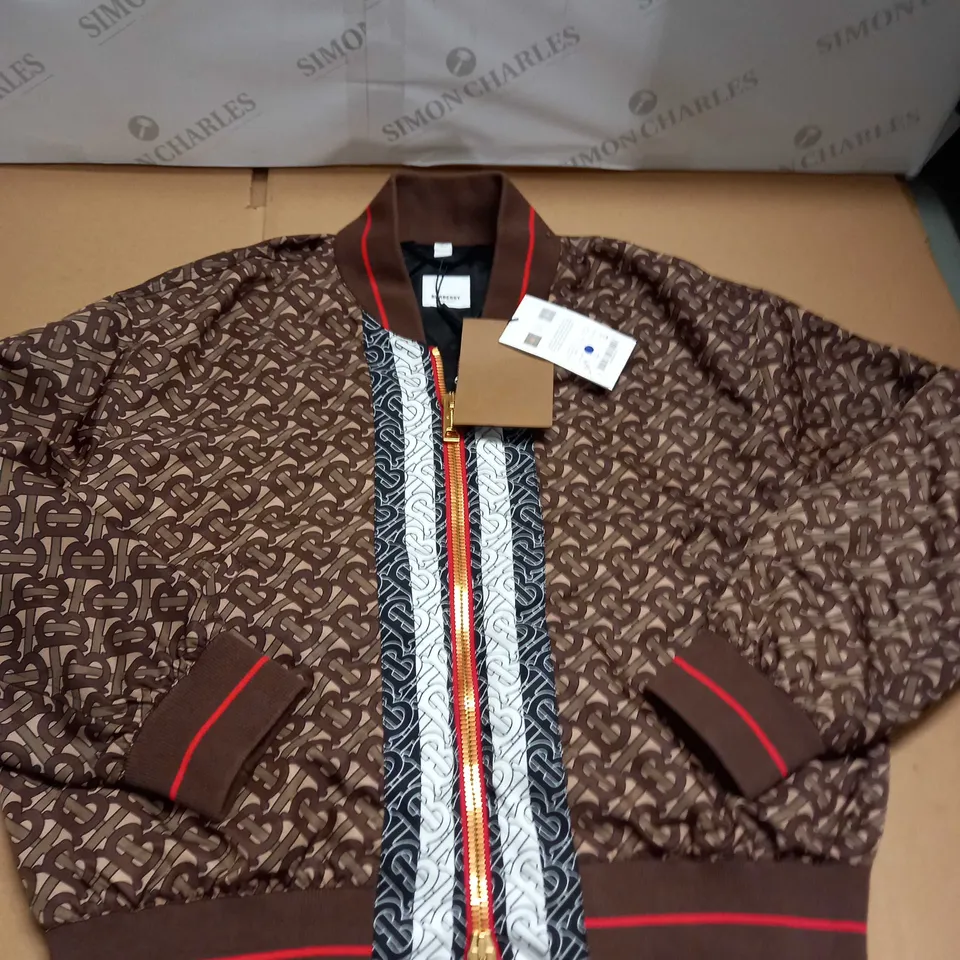 BURBERRY ZIPPED JACKET SIZE 12