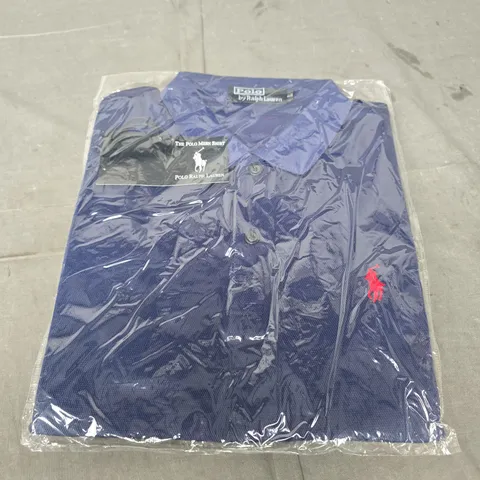 POLO RALPH LAUREN THE POLO MESH SHIRT – NAVY (MEN'S POLO SHIRT) SIZE L 