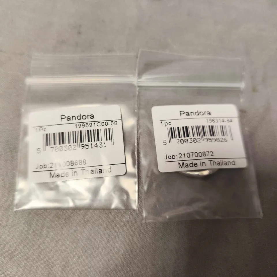 PANDORA RING SET – 2 RINGS, BOXED