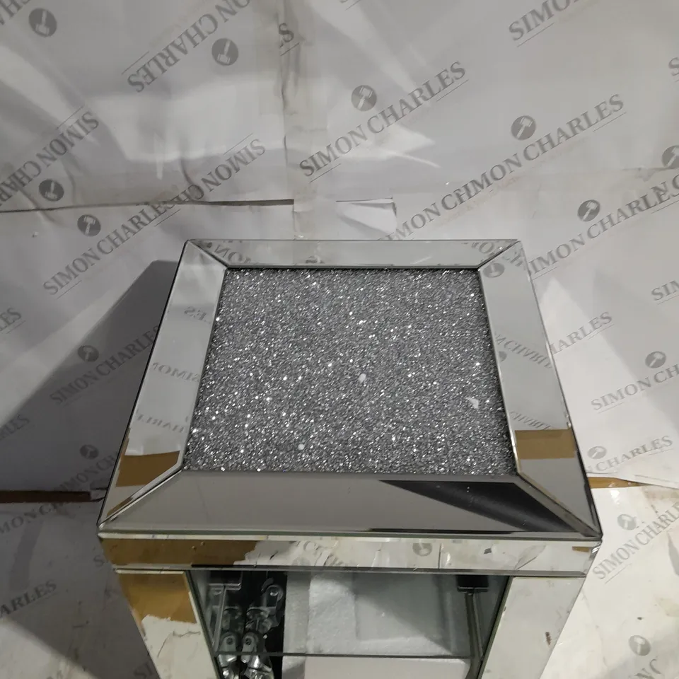 JM BY JULIEN MACDONALD ROTATING SIDE TABLE - COLLECTION ONLY