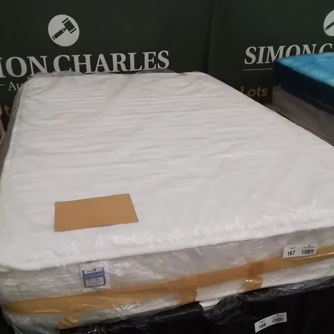 QUALITY BAGGED 20CM MEMORY FOAM POCKET SPRUNG SMALL DOUBLE MATTRESS