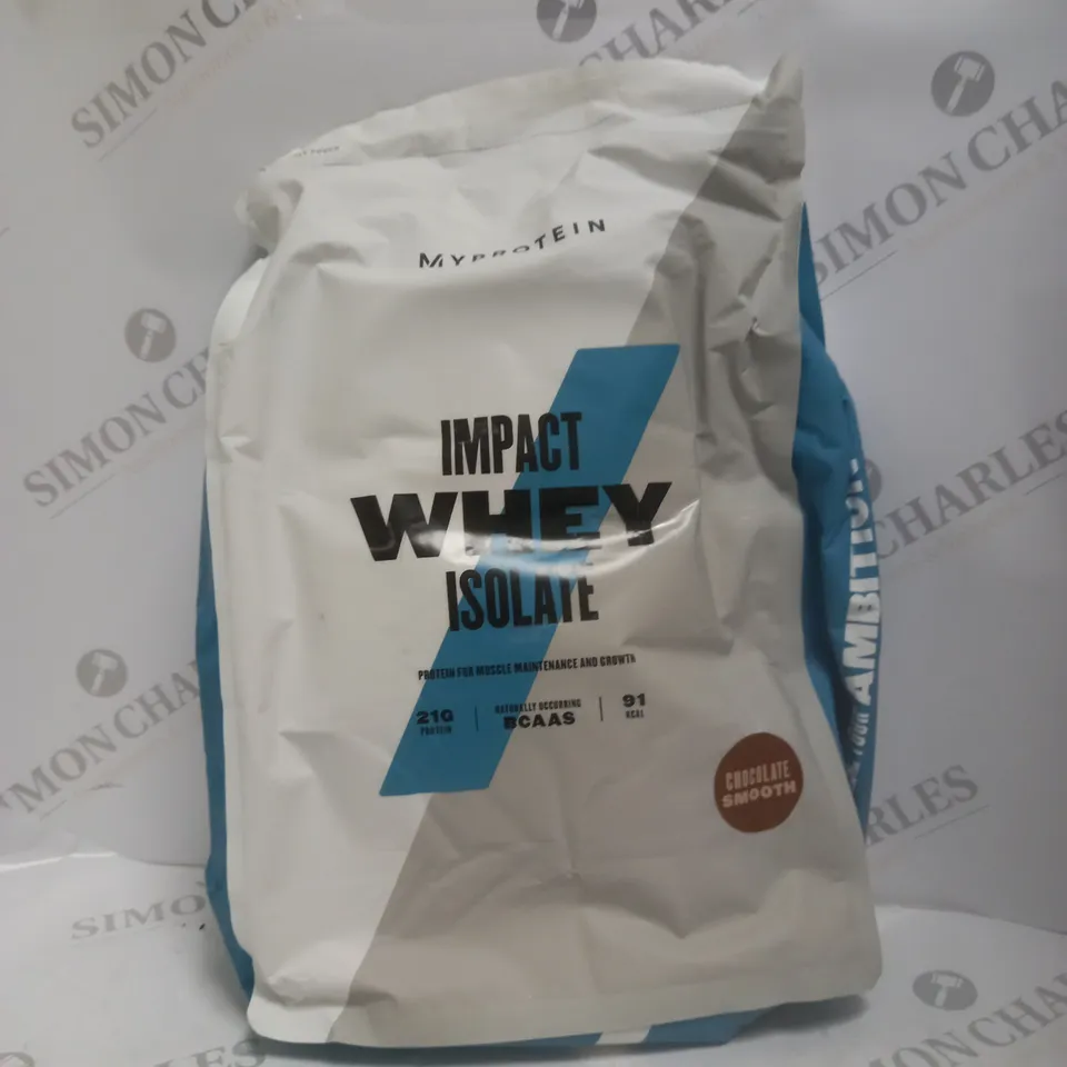 MY PROTEIN IMPACT WHEY ISOLATE CHOCOLATE SMOOTH 2.5KG