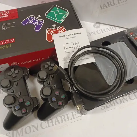 BOXED GAMEBOX DUAL SYSTEM ANDROID 9.1 GAMES SYSTEM