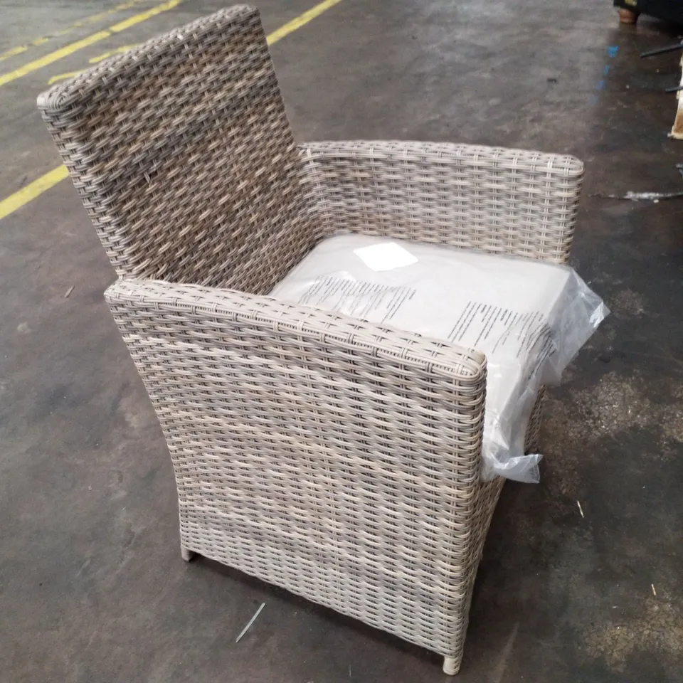 RATTAN GARDEN PATIO DINING CHAIR