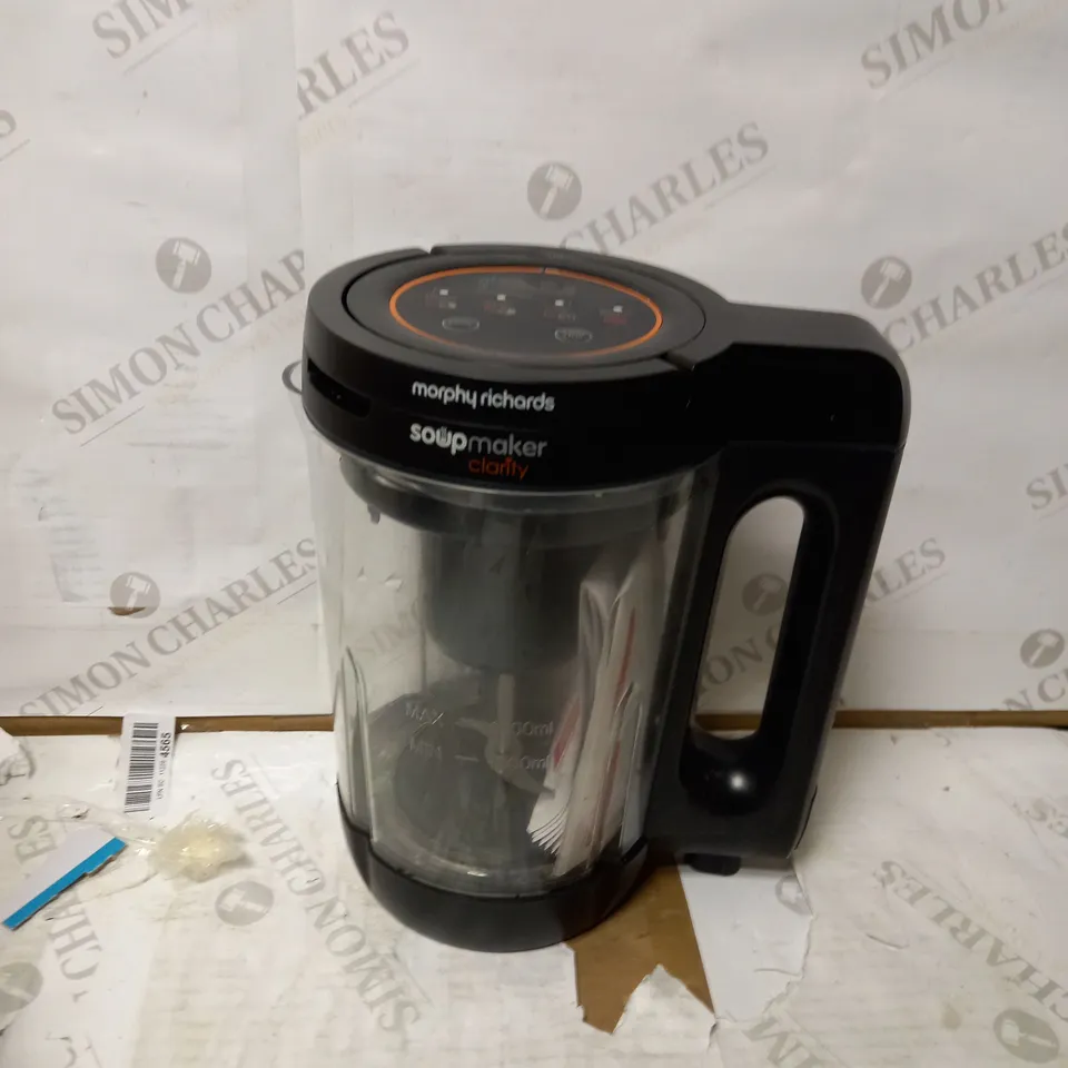 MORPHY RICHARDS CLARITY SOUP MAKER