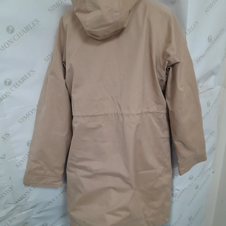 CREW CLOTHING COMPANY LINA WATERPROOF JACKET IN STONE SIZE 12 RRP £139