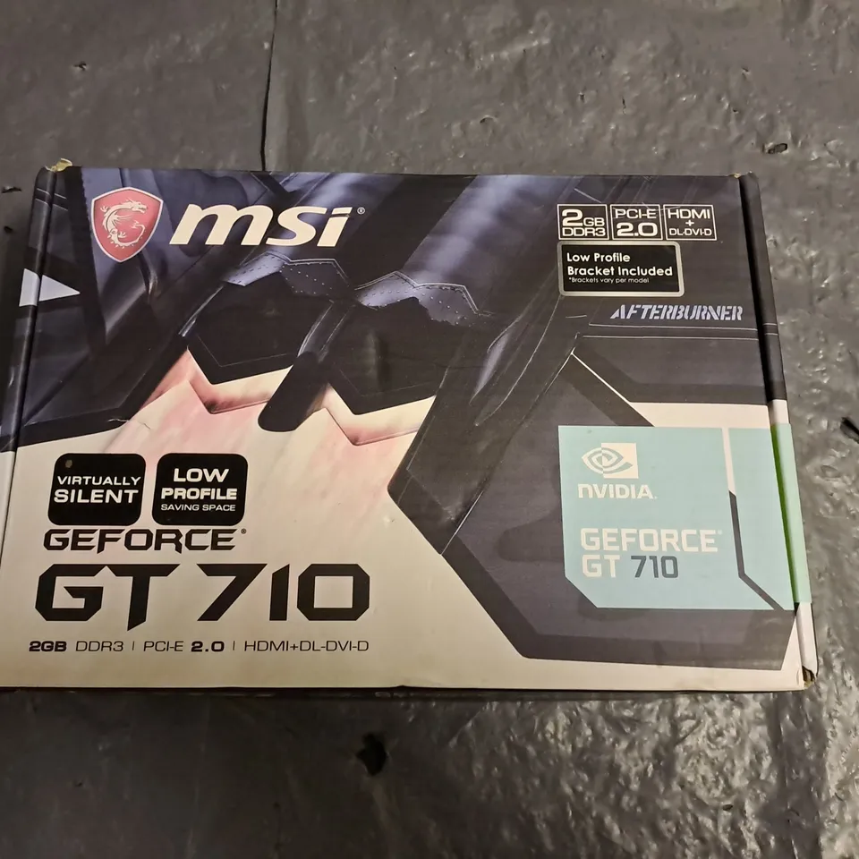 BOXED MSI GEFORCE GT 710