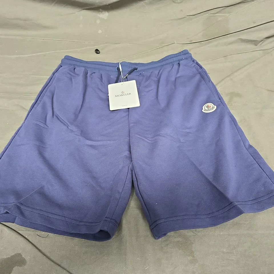 MONCLER FLEECED SHORTS - SIZE XL