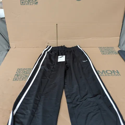 TALA STRIPE STRAIGHT LEG JOGGER – BLACK, XS (XSMALL)
