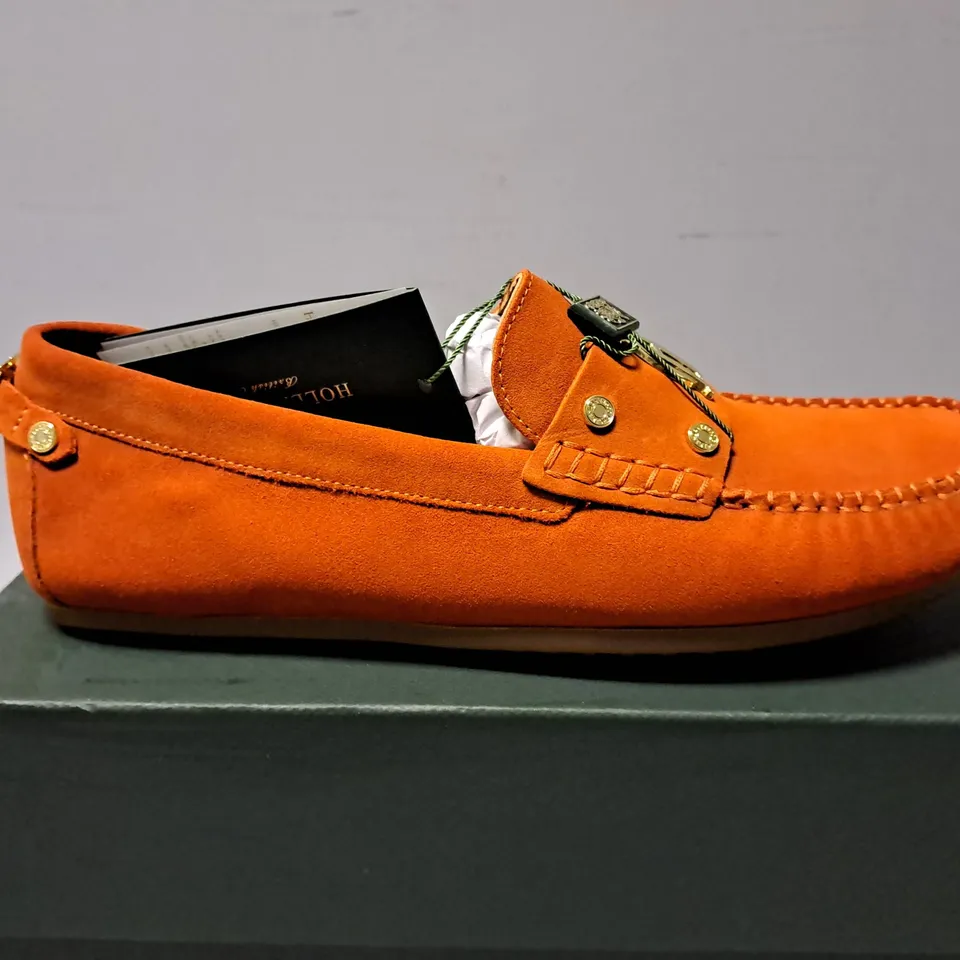 BOXED HALLAND COOPER THE DRIVING LOAFER- SIZE 8