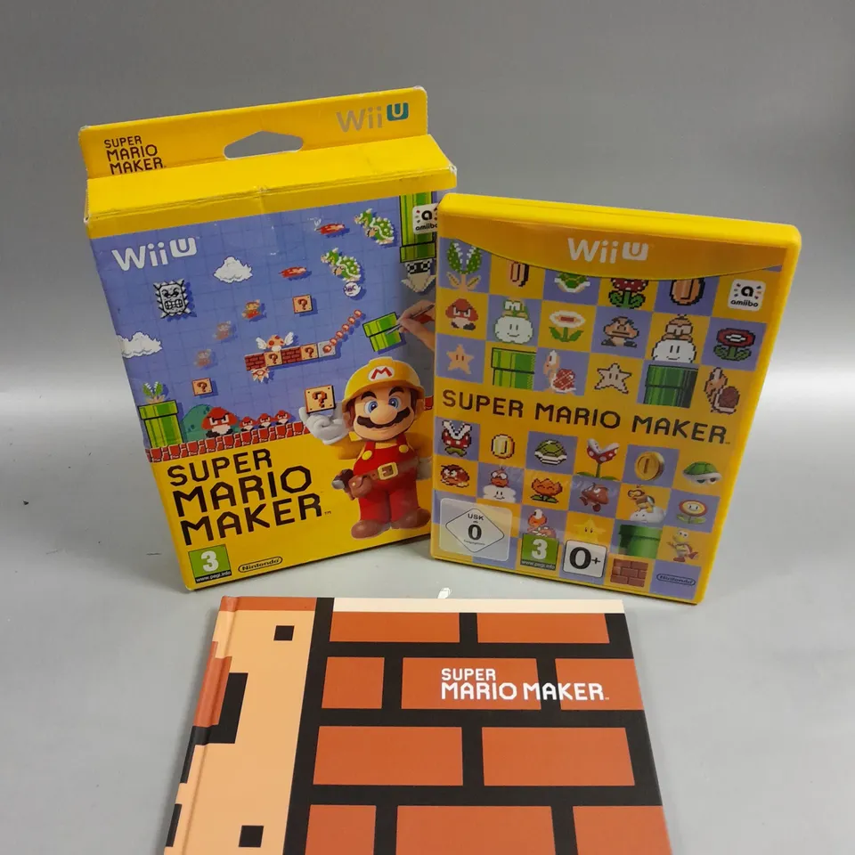 BOXED SUPER MARIO MAKER FOR WII U