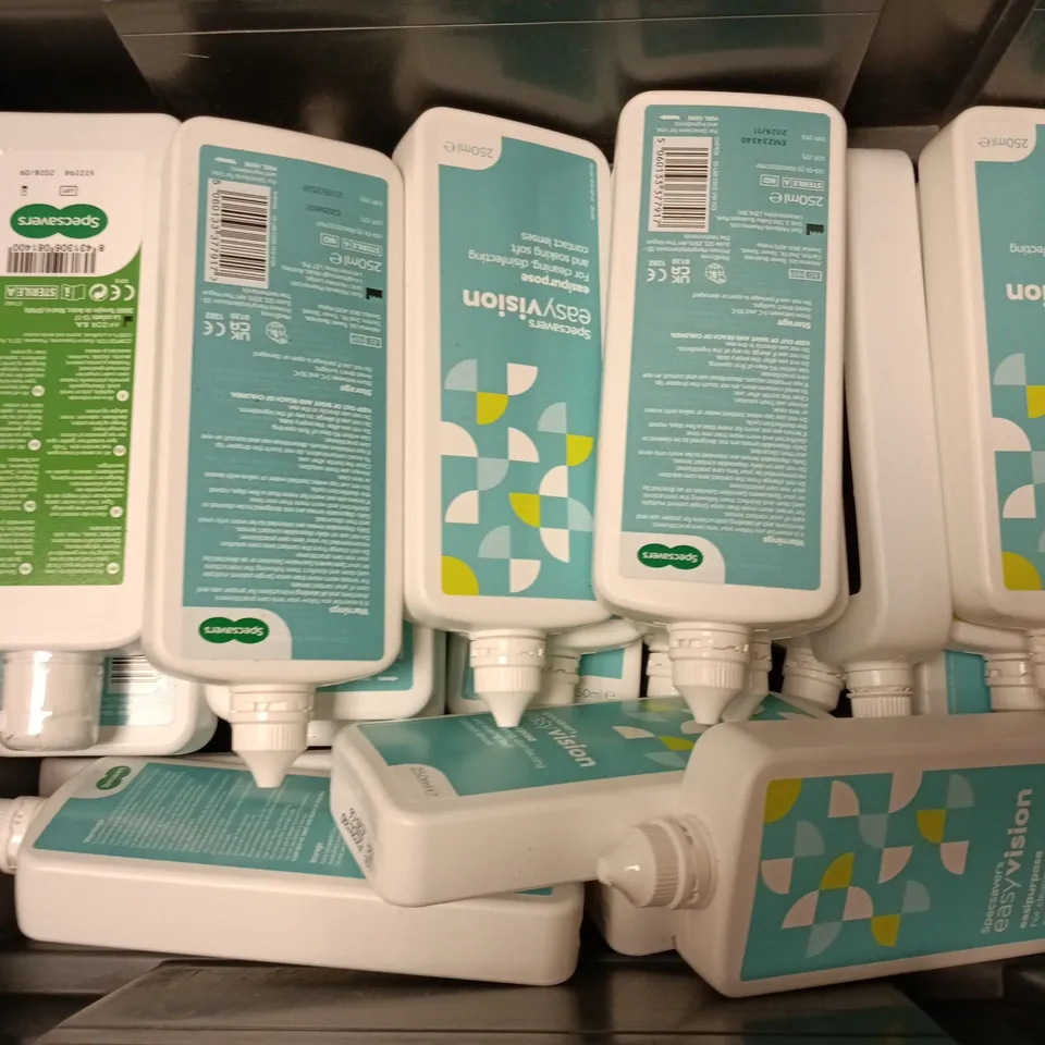 APPROXIMATELY 15 ASSORTED EYECARE & HEALTHCARE PRODUCTS TO INCLUDE SPECSAVERS EASYVISION UNIPURPOSE, OTE SENSATION, SPECSAVERS EASYVISION EASIPURPOSE, ETC - COLLECTION ONLY