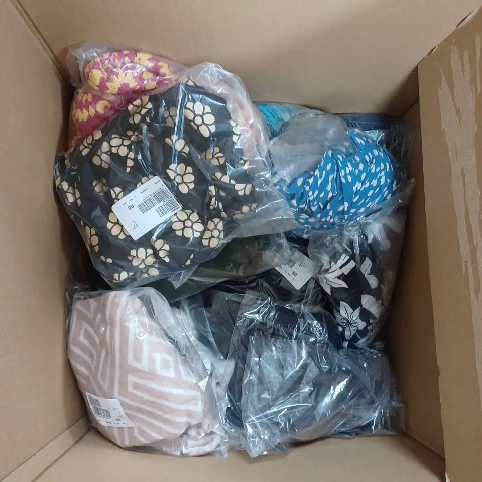 APPROXIMATELY 20 CLOTHING ITEMS TO INCLUDE TOPS AND DRESSES