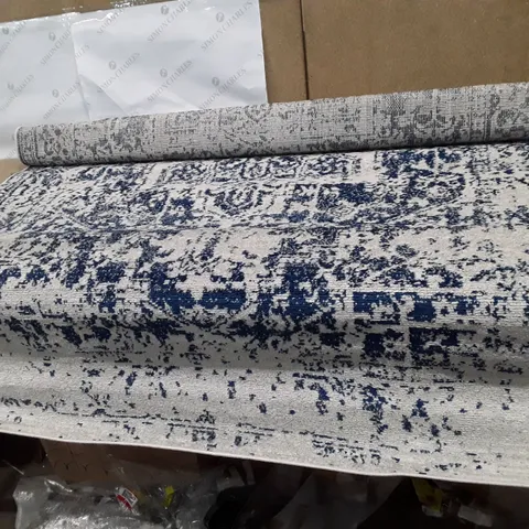MANITOU DARK BLUE/GREY RUG 160X220CM