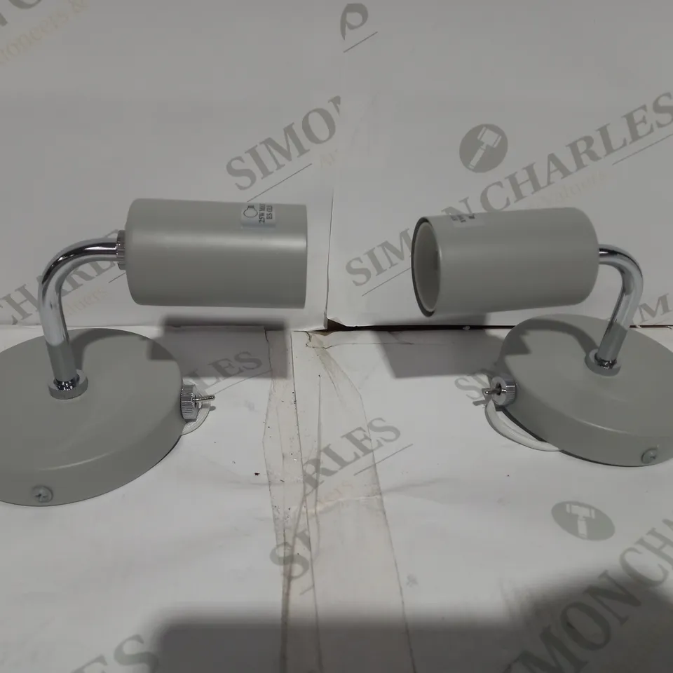 JOHN LEWIS HOUSE SPOKE DUO WALL LIGHT