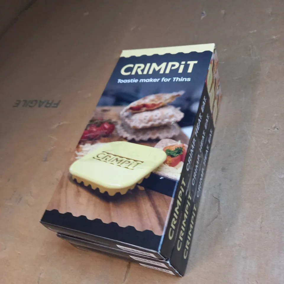 LOT OF 3 CRIMPIT TOASTIE MAKER