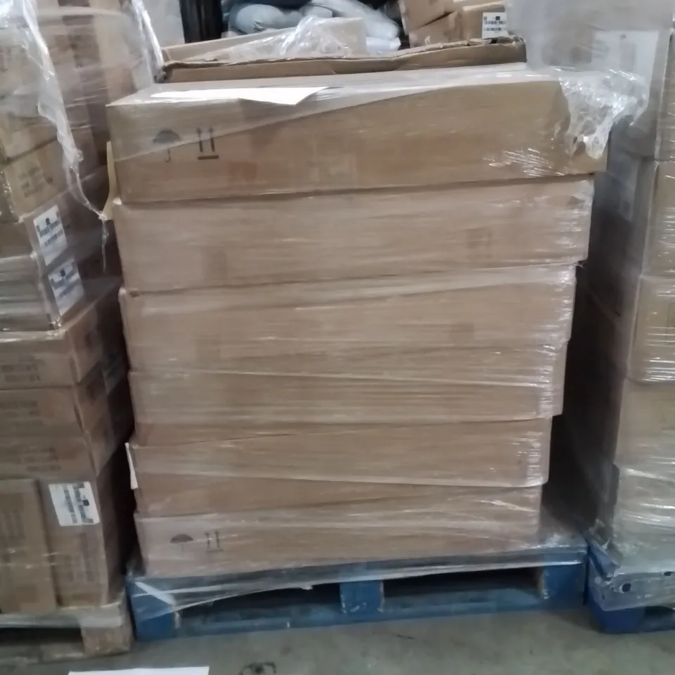 PALLET CONTAINING A LARGE QUANTITY OF BRAND NEW ZORRAS CONSOLE TABLES
