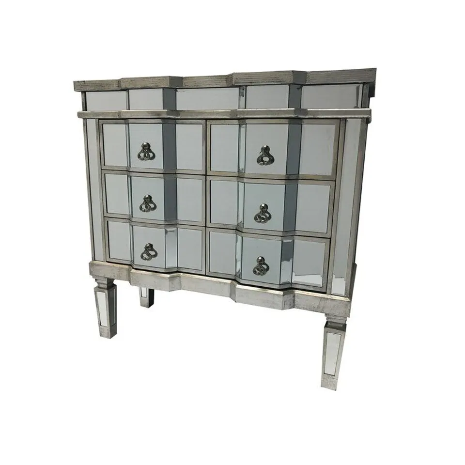BOXED LIEV 6 DRAWER CHEST OF DRAWERS 91 X 46 X 71.5CM