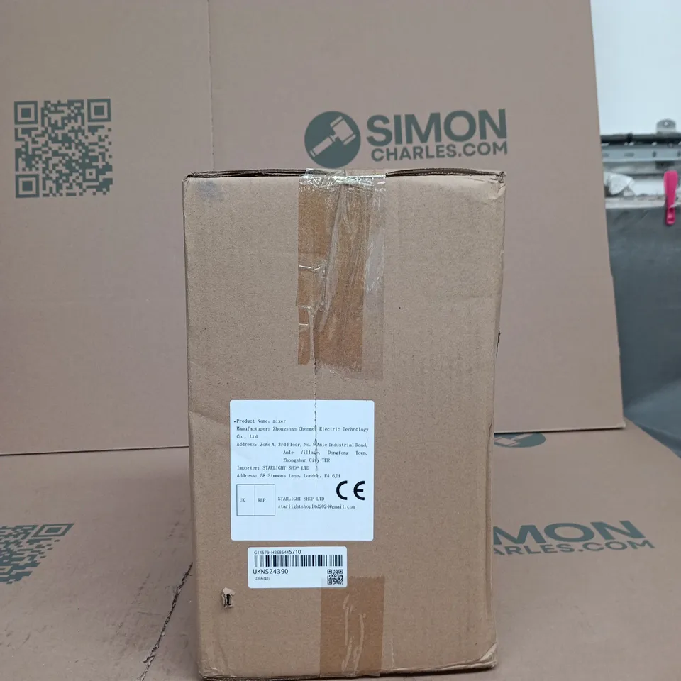 COMMERCIAL BLENDER BOXED WITH MANUAL
