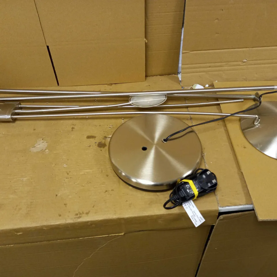 JOHN LEWIS LEVITY FLOOR LAMP SATIN NICKEL COLLECTION ONLY 