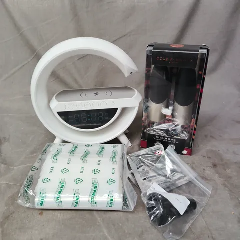 APPROXIMATELY 15 ASSORTED HOUSEHOLD PRODUCTS TO INCLUDE BLUETOOTH SPEAKER , SALT AND PEPPER ELECTRIC SET , ETC 