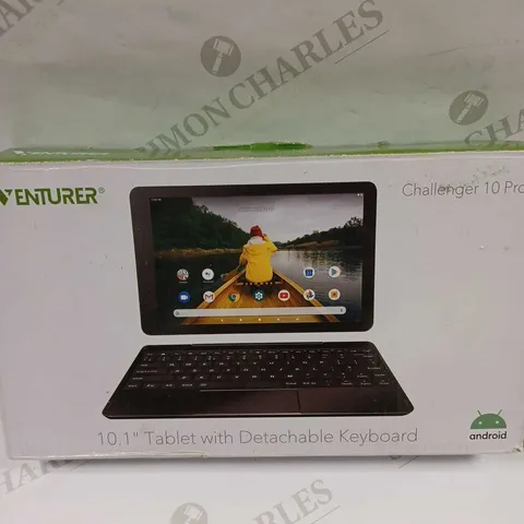 VENTURER CHALLENGER 10 PRO 10.1" TABLET WITH DETACHABLE KEYBOARD