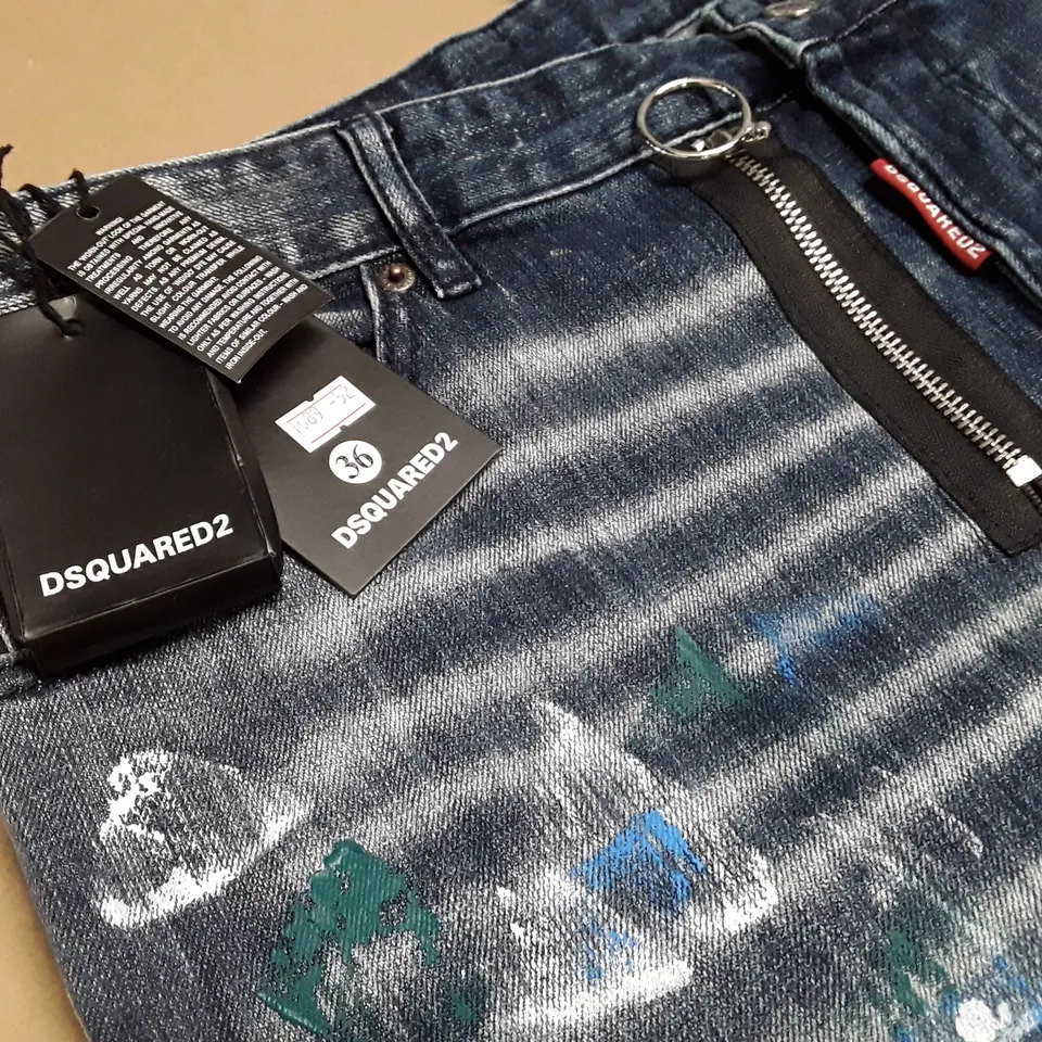 DSQUARED2 NEW RIDER JEANS IN BLUE - 36