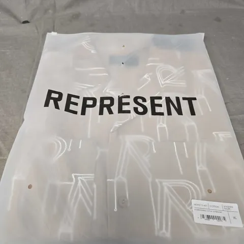 REPRESENT INITIAL OVERSHIRT SIZE XL