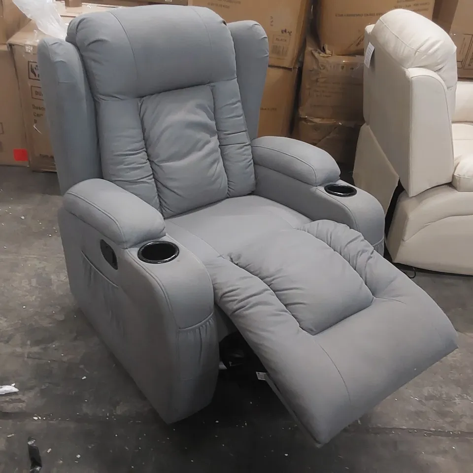 QUALITY DESIGNER ROCKING MANUAL RECLINER ARMCHAIR