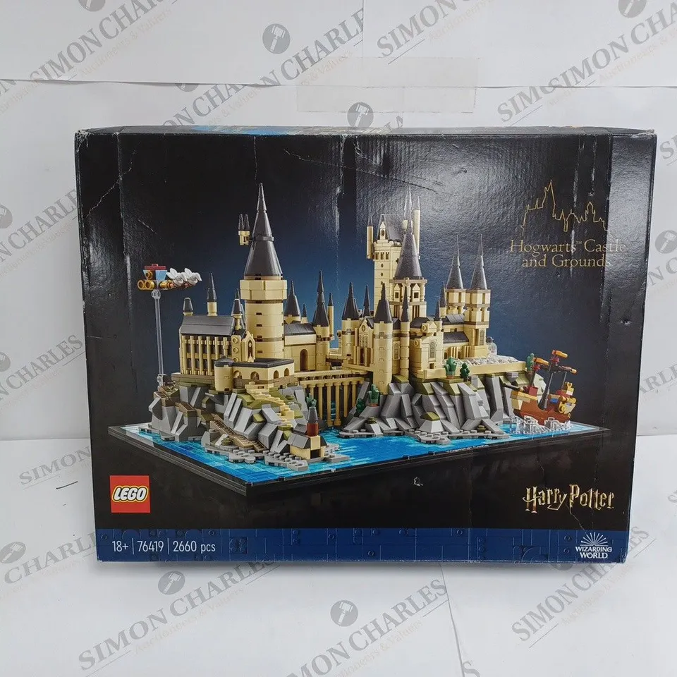 BOXED LEGO HARRY POTTER HOGWARTS CASTLE AND GROUNDS 76419 RRP £144.99