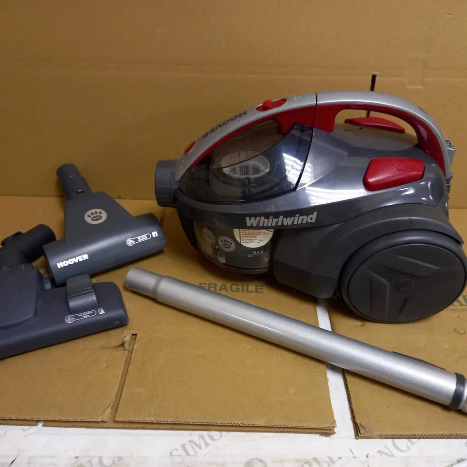 HOOVER WHIRLWIND BAGLESS VACUUM CLEANER 